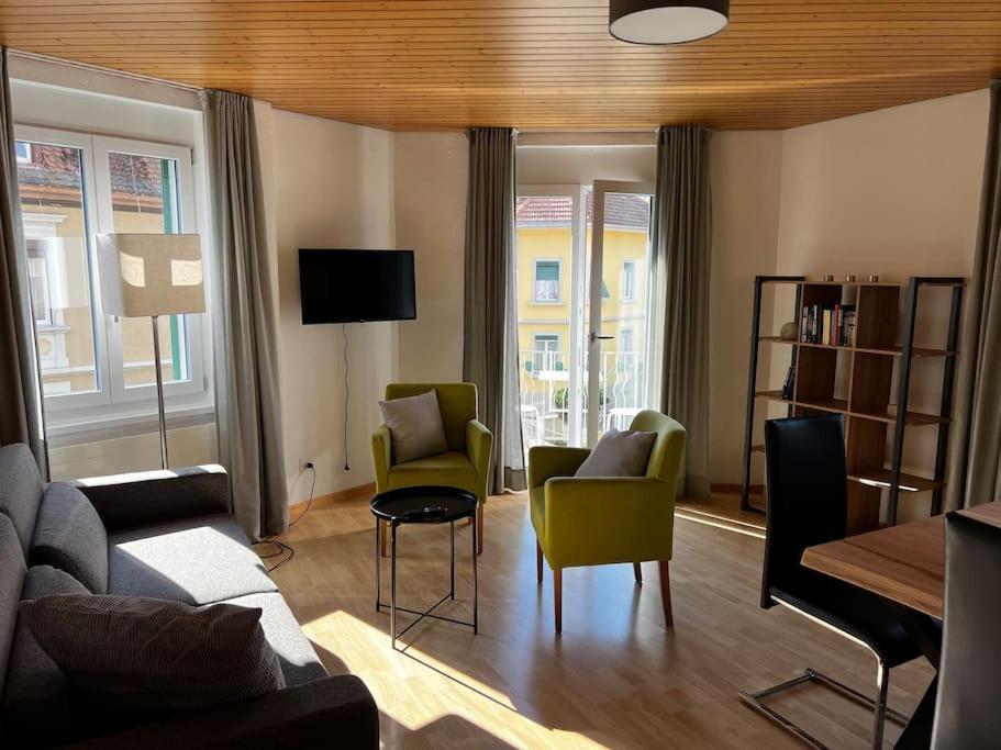 Charmante Und Zentrale Wohnung Am Weiherpark Arbon Exterior foto